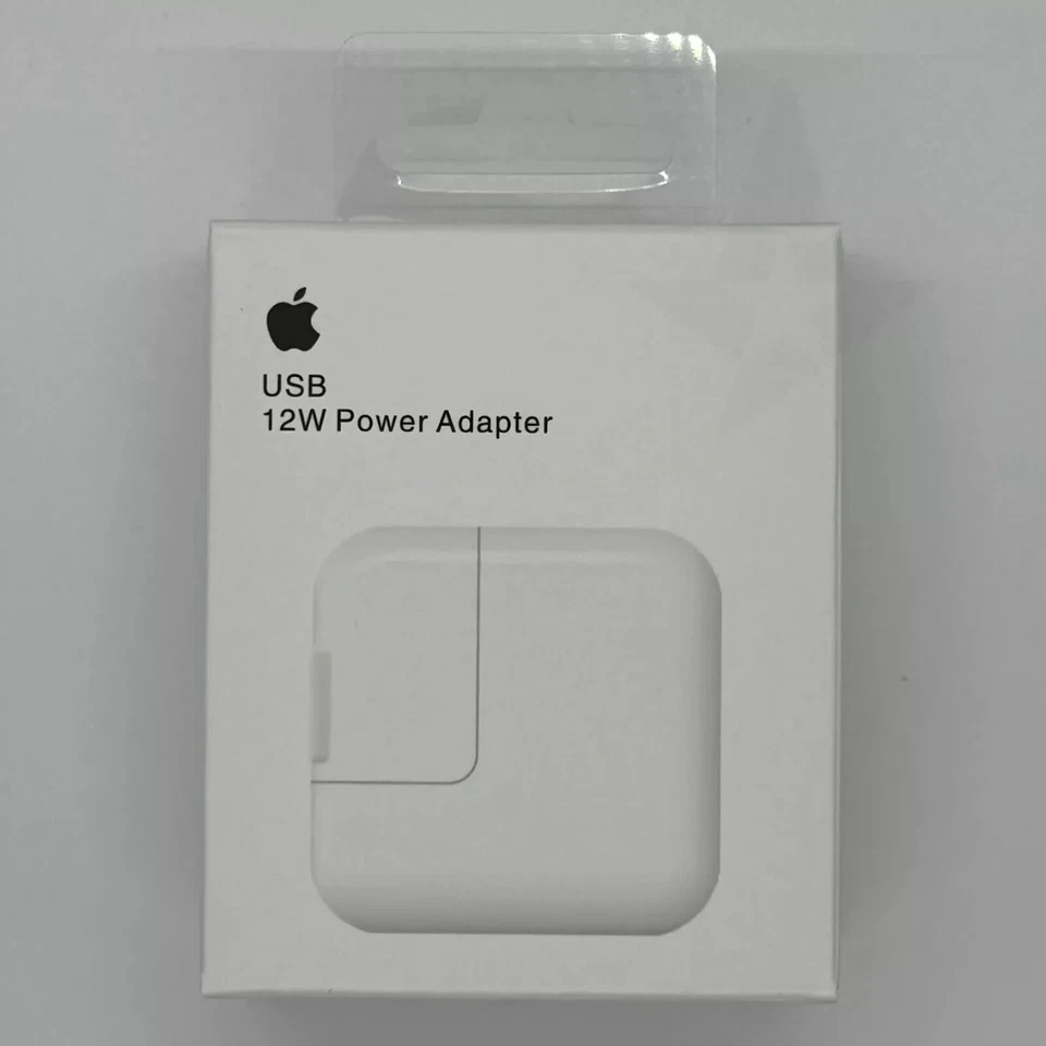 OEM 12W USB Power Adapter Genuine OEM iPhone & iPad Wall Charger A1401 MD836ll/A - Image 1 of 1