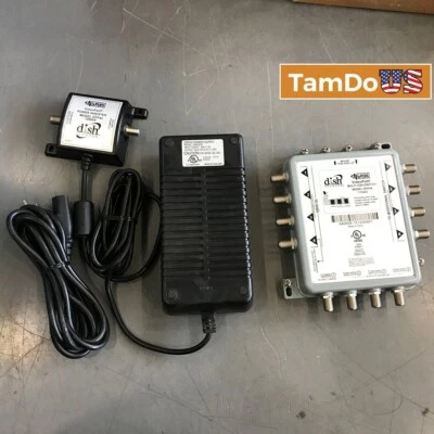 Dish Network DPP44 Multi Dish Switch & Power Inserter, Satellite TV, Model DPP44 - Image 1 of 4