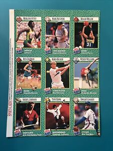 TONY HAWK 1990 Sports ILLUSTRATED For Kids #152 UNCUT Rookie CARD. Full page. 