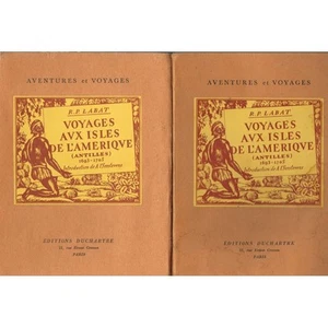 VOYAGES aux ISLES de l'AMÉRIQUE Les Antilles 1693 à 1703 du R.P. LABAT 1931 N°46 - Picture 1 of 12