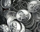 1943 WHEAT LINCOLN HEAD 3 PENNY STEEL P D S 3 CENT COLLECTION AU/BU DETAIL 1943 WHEAT LINCOLN HEAD 3 PENNY STEEL P D S 3 CENT COLLECTION AU/BU DETAIL