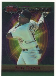 1994 TOPPS FINEST # 201 TONY GWYNN SAN DIEGO PADRES BASEBALL KARTE - NEUWERTIG - NEUWERTIG! - Bild 1 von 2