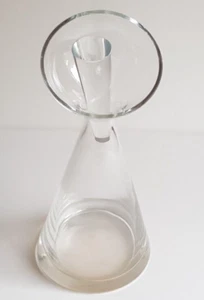 LEONARDO Wein-Dekanter Glas-Karaffe mit Stöpsel Saftkaraffe Schräg Asymmetrisch - Bild 1 von 16