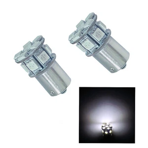 2x 13SMD Ba15s 1156 LED Bulb Brake Reverse Turn Signal Parking Light Bulb - Picture 1 of 24