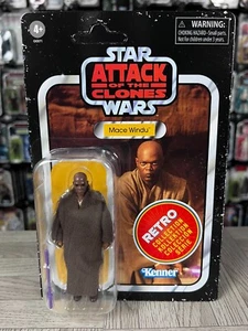 Star Wars - Retro Collection - Mace Windu (Attack of the Clones) - Picture 1 of 2