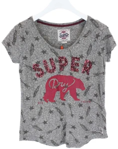 Superdry WILDERNESS SPARKLE TEE Camiseta Mujer M Manga Corta - Imagen 1 de 8