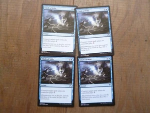 MTG 4 x Clash of Wills Origins uncommon Magic The Gathering Playset NM - Picture 1 of 1