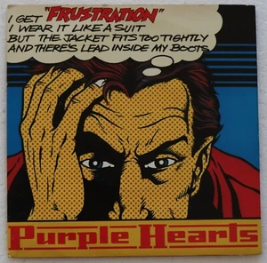 Purple Hearts : Frustration / Extraordinary Sensations (UK 7") - Picture 1 of 4