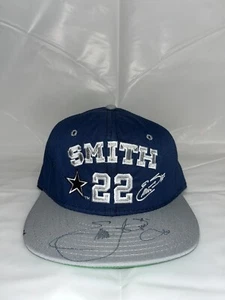 Autographed Emmitt Smith Dallas Cowboy Hat 1990s - Picture 1 of 5