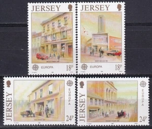 Jersey 1990 Yvert 502/05 Europe CEPT Architecture MNH VF - Picture 1 of 1