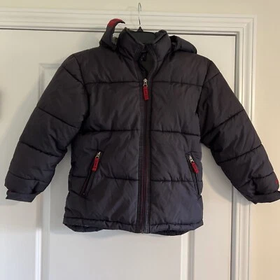 Abrigo de invierno GAP para niños clima frío capucha desmontable UNISEX juvenil MEDIANO azul marino Foto 1 de 4