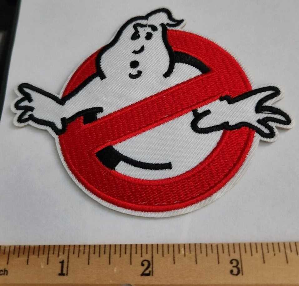 Ghostbusters Logo Embroidered  Sew/Iron On Patch - Image 1 of 1