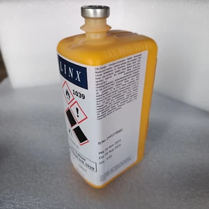 OEM - Standard 1039 - 1 Yellow Pigment Ink for Linx Cij Inkjet Coding Printers - Picture 1 of 5