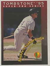 1995 Tombstone #23 Andres Galarraga Colorado Rockies
