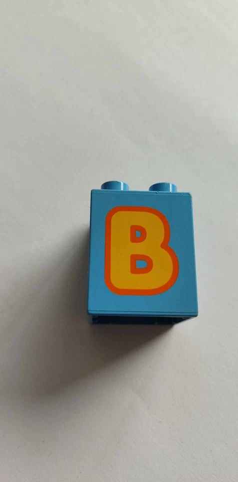 LEGO® DUPLO® Buchstabe B 1 Stück - Bild 1 von 1