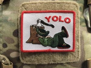 Yolo Patch, gestickter Patch, Sammlerpatch - Bild 1 von 1
