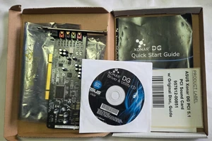 ASUS SONAR DG 5.1 PCI Sound Card 957612-00851 w/Original Disc, Guide - Picture 1 of 6