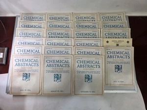 Chemical Abstracts Textbooks 1953 - 1954 Volume 47 & 48 (31) - Bild 1 von 19