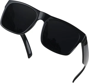 Extra Large Sunglasses for Big Wide Heads Mens Polarized XL Oversized Square ... - Picture 1 of 12