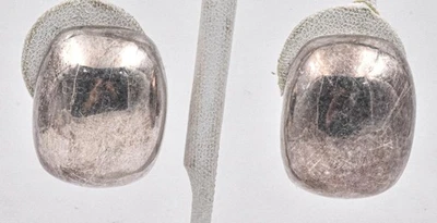 Pendientes de plata esterlina firmados de diseñador SSD SIMON SEBBAG inflados con clip para damas Foto 1 de 4