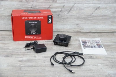 M-Audio AIR|HUB - Interface de áudio USB com hub de 3 portas e software de gravação - Imagem 1 de 4