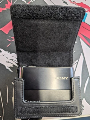 SONY Cyber-Shot DSC-T70 Compact Digital Camera Black Optical 3x Used from JAPAN - Image 1 of 4