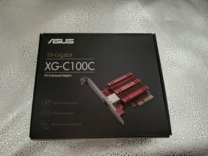 ASUS XG-C100C Adattatore di rete 10G scheda PCI-E x4 con singola porta RJ-45 - A++ - Foto 1 di 3