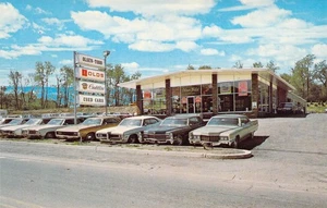 Cartolina d'epoca 1971 Olsen Todd Oldsmobile Cadillac concessionaria come nuova NY N04 - Foto 1 di 2