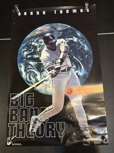 1994 Frank Thomas Baseball Vintage Poster Big Bang Theory White Sox HEUTE VERSAND - Bild 1 von 3