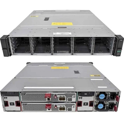 HP Enterprise D3710 SFF Enclosure Q1J10-63003 25x 2,5 2x I/O Controller 2x PSU - Bild 1 von 3