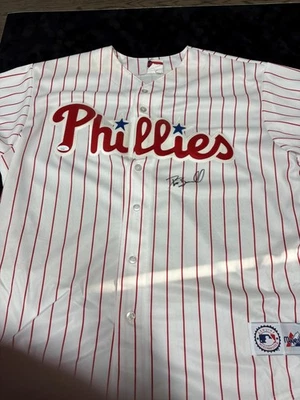 Pat Burrell Signed Philadelphia Phillies Jersey JSA - Image 1 of 2
