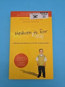 Heaven Is for Real 2010 Todd Burpo Lynn Vincent Story of Life After Death PB - Foto 1 di 14