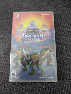 TMNT Shredder's Revenge Ultimate Edition NY Foil Cover Switch Limited Run Games - Picture 1 of 3