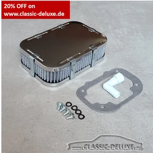 Sport air filter chrome weber carburetor 32/36 DGEV / DGV / DGAS / DGMS 45 mm - Picture 1 of 3