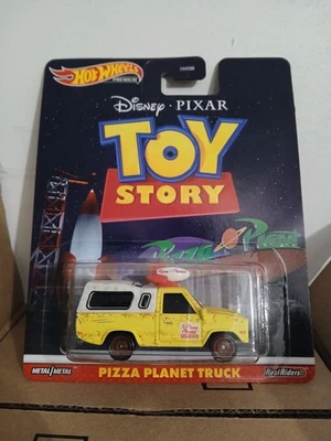 Camión Hot Wheels Premium Toy Story PIZZA PLANET Real Riders Diecast 1:64 *RARO* Foto 1 de 4