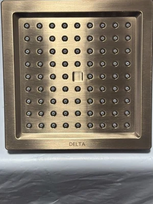 DELTA  55283-CZ  1.75 GPM Single Function Shower Head 6.5" Square - Image 1 of 3