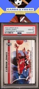 2003-04 Upper Deck LeBron James Phenomenal Beginning #6 LeBron James PSA 10 RC - Picture 1 of 2