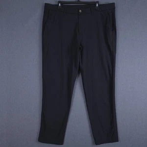 Pantalones Lululemon Commission para hombre 40 (se adapta a 39x29) negros Warpstreme ajustados M5522S - Imagen 1 de 8