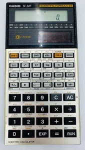 CASIO FX-50F CALCULATOR, VINTAGE 90s - Picture 1 of 2