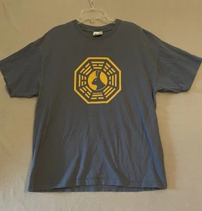 Vintage 00’s lost dharma t shirt L Tee See Photos Y2K ABC Studios - Bild 1 von 8