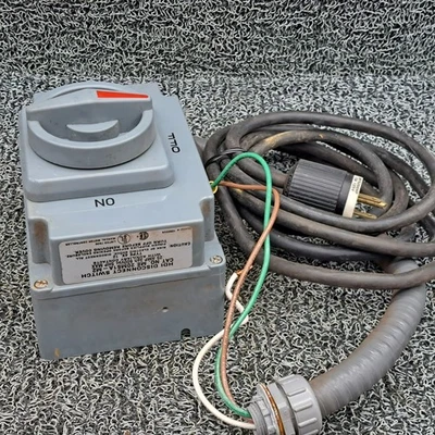 Mennekes  ME 20MS1A-M2 HDI Disconnect Switch 25A 3ph 600VAC 5HP Max - Image 1 of 4