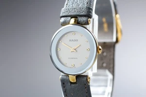 Vintage [NEAR MINT] Rado Florence 153.3678.2 23mm Quartz Women Watch From JAPAN - Picture 1 of 10