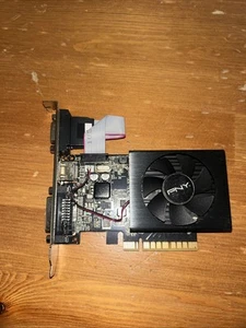 PNY 225654 GeForce GT710 2GB DDR3 PCIE Very Clean Fast Free Shipping - Picture 1 of 4