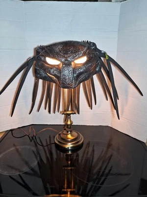 Predator Alien vs Predator Full Mask With Hair Halloween Cosplay Helmet - Image 1 of 4