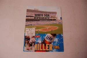 2002 Chicago White Sox - Baltimore Orioles Baseball Program + Ticket - Picture 1 of 4