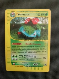 Pokemon Card Venusaur Reverse 30/165 Expedition ITA italiano INK A15 - Imagen 1 de 5