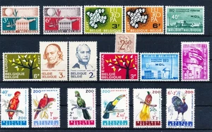 LS50455 Belgium selection of nice stamps fine lot MNH - Picture 1 of 1