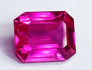 Natural Pink Sapphire 8 to 10 Ct Loose Gemstone Single With Certificate L752 - Picture 1 of 7