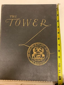 1937 THE TOWER UNIVERSITY OF DETROIT MICHIGAN YEARBOOK ANNUAL Ads - Picture 1 of 12
