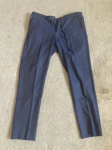 Mens 36x30 Blue FlexTech Stretch Performance Hybrid Dress Pants - Picture 1 of 3